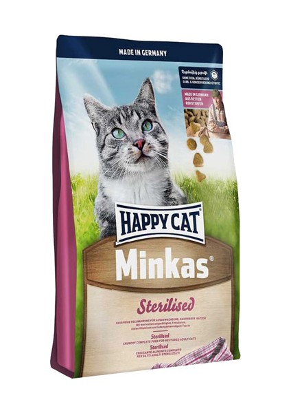 Happy Cat Minkas Sterilised Kisirlaştirilmiş Kedi Mamasi 10 kg