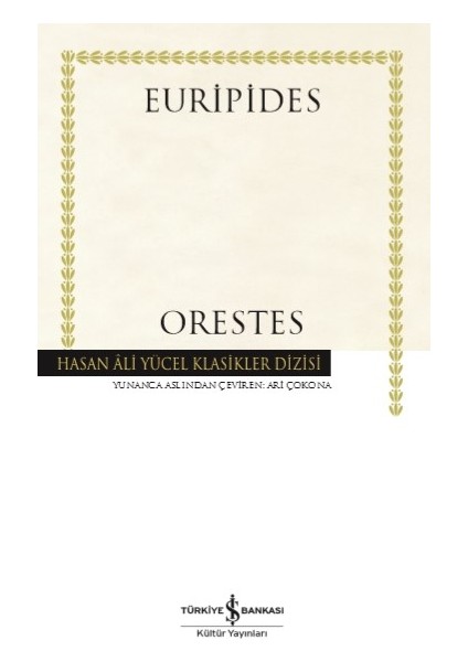 Orestes - Ciltli - Euripides