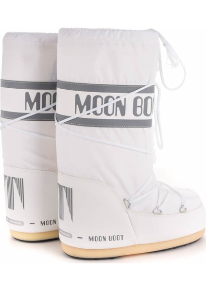 Beyaz Kız Çocuk Kar Botu 14004400-006 Moon Boot Nylon White (23-34)