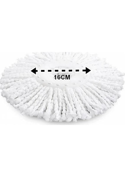 Motek Mop Yedek Püskül Yedek Başlık 10'lu