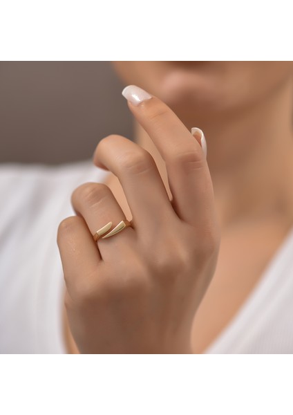 Ayyıldız Kuyumculuk Kadın Özel Tasarım Altın Yüzük