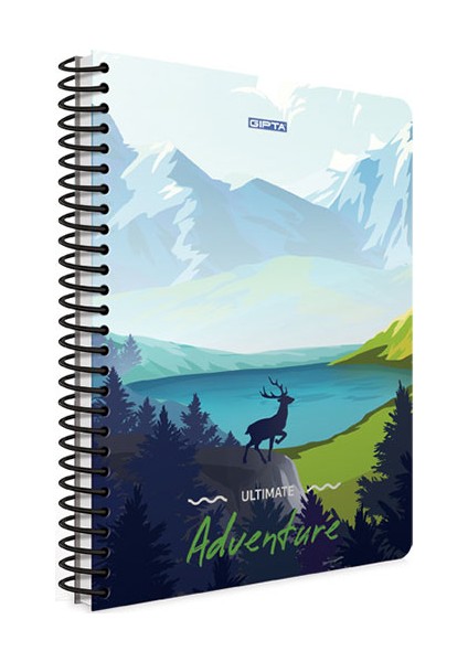 Adventure A4 Çizgili 80 Yaprak Defter 3843