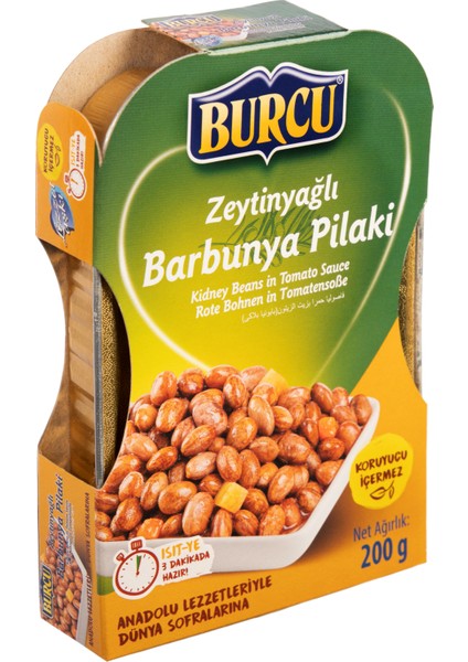 Zeytinyağlı Barbunya Pilaki 200 gr x 8