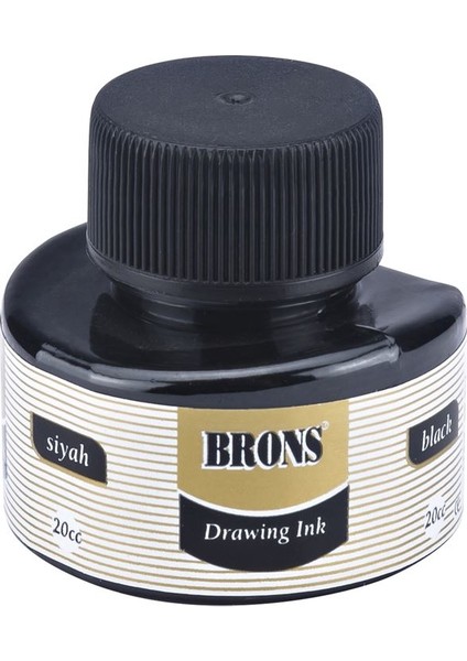 Çini Mürekkebi Siyah 20 Cc Br-317