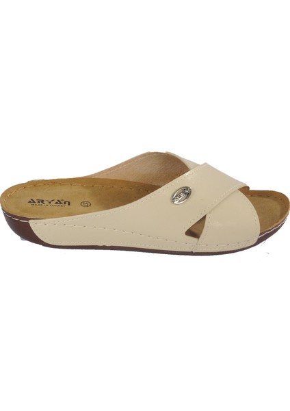 08-086 Bej Kadın Terlik fiyatları