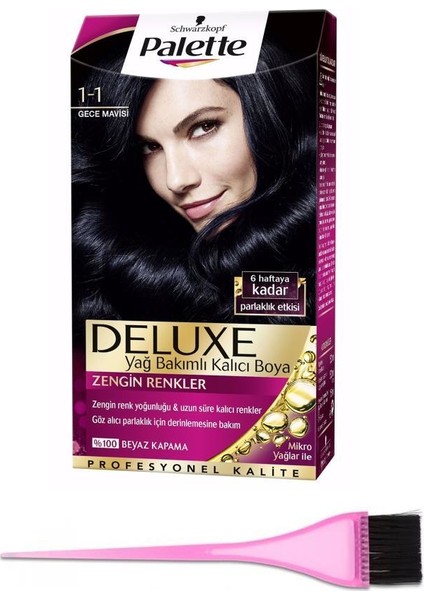 Palette Saç Boyası 1-1+Boyama Fırçası