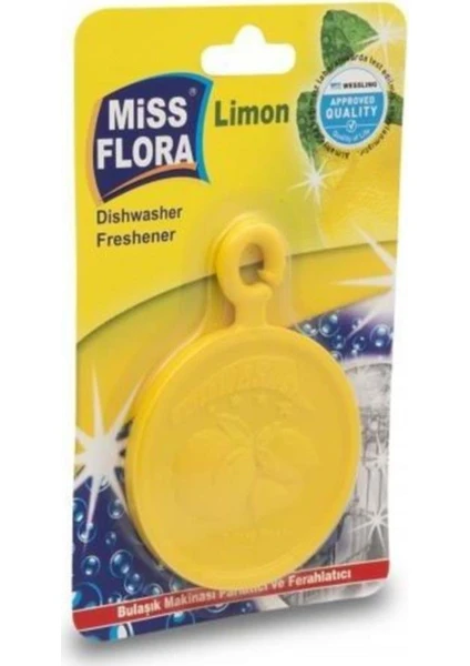 Miss Flora Bulaşık Makinesi Parlatıcı ve Ferahlatıcı Limon Kokulu