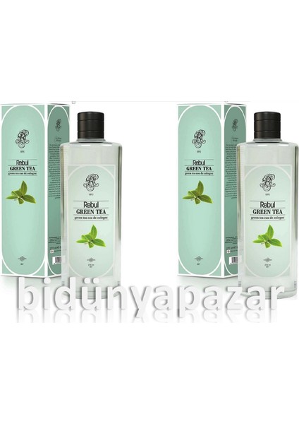 Rebul Green Tea Kolonya X2