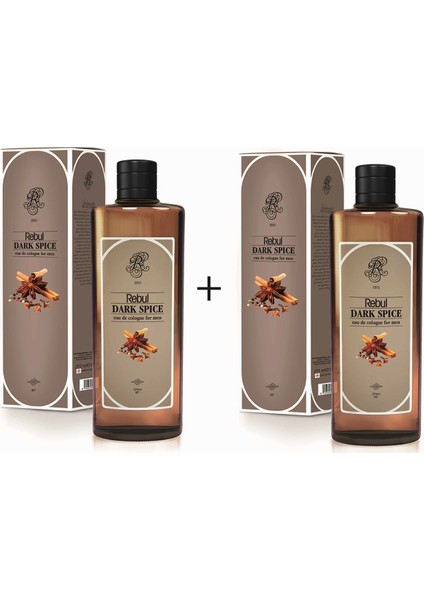 Rebul Dark Spice Kolonya 270ML 2 ADET