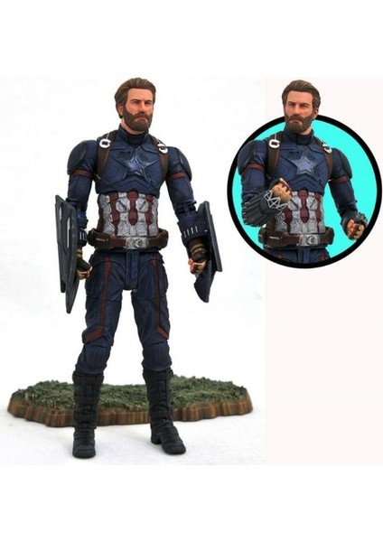 Marvel Avengers Infinity War Captain America Action Figure