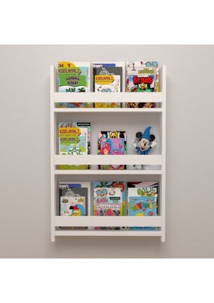 Montessori Çocuk Odası Eğitici Kitaplık Rafı fiyatları