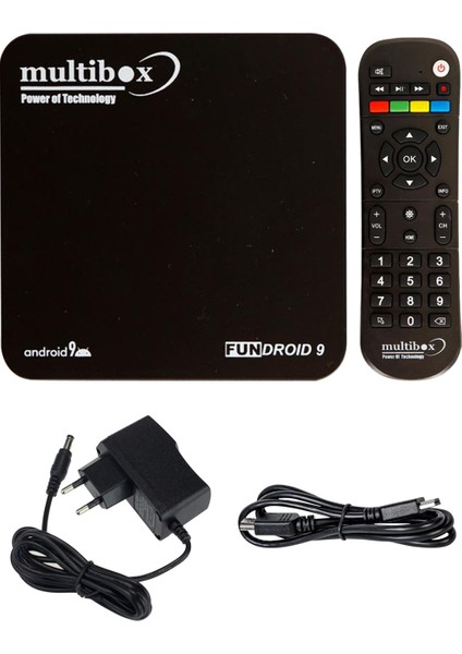 Fundroid 9 Android 9.0 2gb Ram 16 GB Rom TV Box