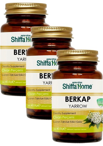 3 Adet Aksuvital Berkap 680 mg 60 Kapsül