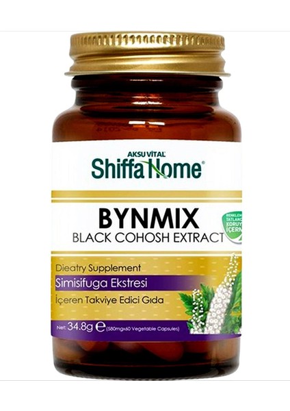3 Adet Bynmix Civan Perçemi 580 mg 60 Kapsül