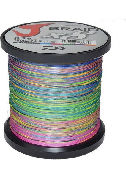 J-Braid 8b Multicolor 1500M Ip Misina