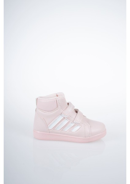 Pudra Yanı Beyaz Şeritli Cırtlı Bot fiyatları