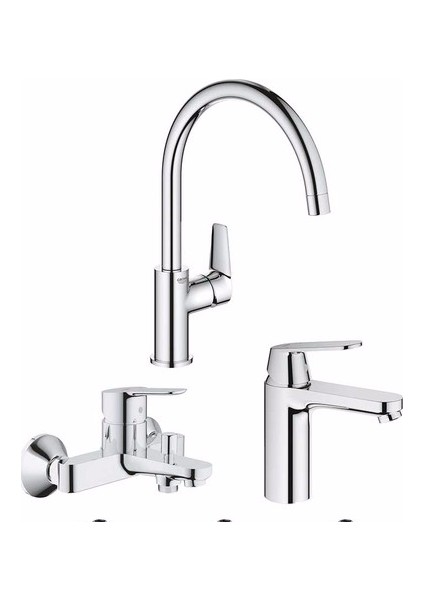 Bauedge 23605000 3'Lü Batarya Seti