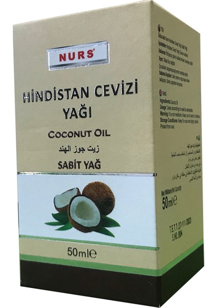 Hindistan Ceviz Yağı 50 ml