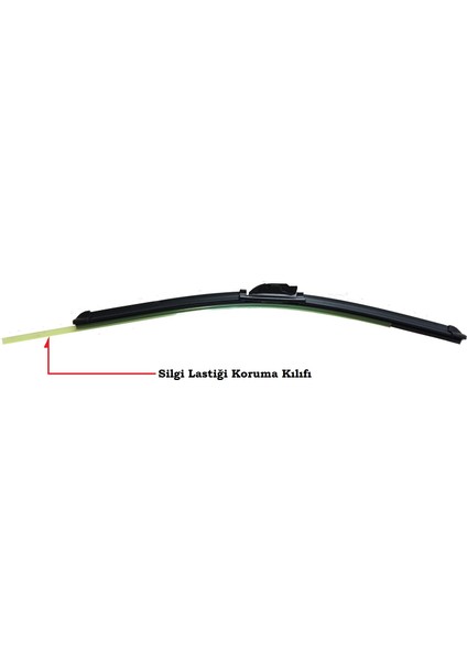 550mm Muz Tipi Silecek Süpürgesi - Maxtel - 10 Aparatlı - 55cm - 22"
