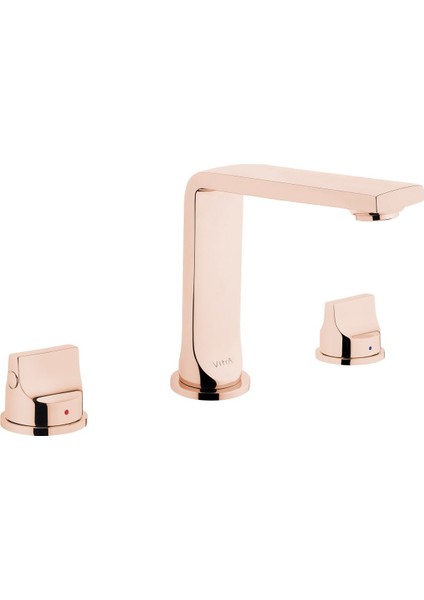 Suit Lavabo Bataryası 3 Delikli Bakır A4250826