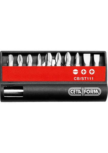CB/ST111 11 Parça Bits Uç Takımı - Düz/yıldız/pozidriv fiyatları