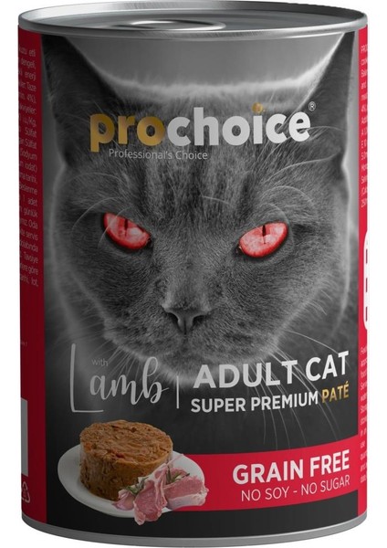 Prochoice Kuzulu Yetişkin Kedi Konservesi 400 gr