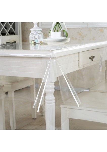 Şeffaf Pvc Ince Masa Örtüsü 0,15 mm 100 x 140 cm