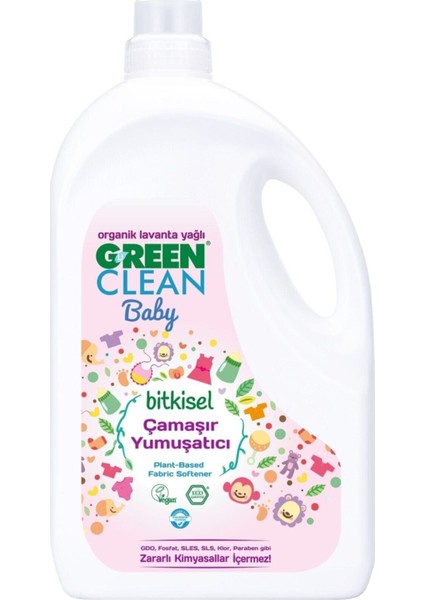 Green Clean Baby Bitkisel Çamaşır Yumuşatıcısı 2,75 Lt