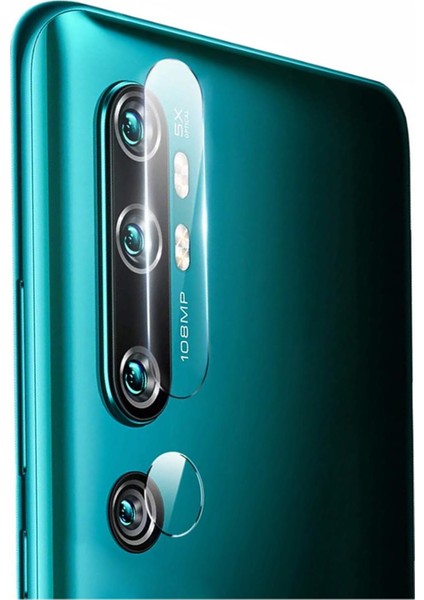 Xiaomi Mi Note 10 Lite Kırılmayan Kamera Koruyucu 2 Adet