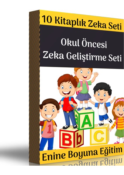 Okul Öncesi Zeka Geliştirme Seti (10 Fasikül Kitap)