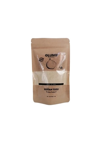 Gluno Glutensiz Soğan Tozu 100 gr