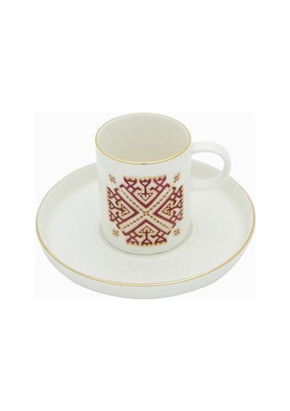 Arabesque Desen6 Tabaklı Kahve Fincanı fiyatları
