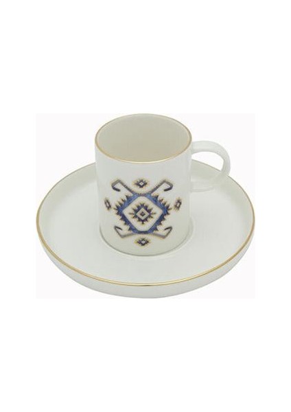 Arabesque Desen5 Tabaklı Kahve Fincanı fiyatları