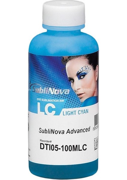 Inktec Sublinova Sublimasyon Mürekkebi 100ml Light Açık Mavi