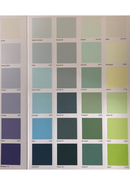 Momento Plus Iç Cephe Plastik Boya 2,5 lt VERDE indirimleri