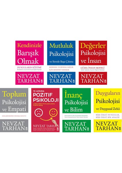 Kendinizle Barışık Olmak - Mutluluk Psikolojisi ve Stresle Başa Çıkma - Nevzat Tarhan - 7 Kitap