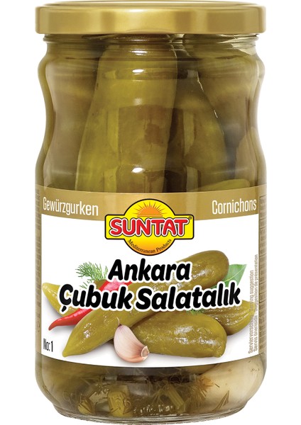 Ankara Çubuk Salatalık Turşu 660 cc