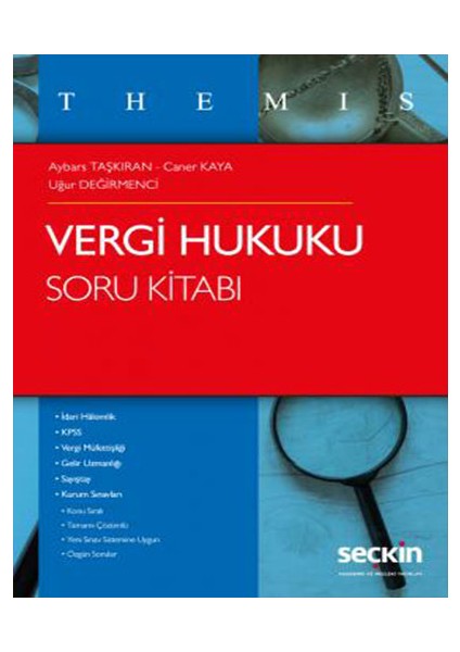 Themis Vergi Hukuku Soru Kitabı - Aybars Taşkıran - Uğur Değirmenci - Caner Kaya