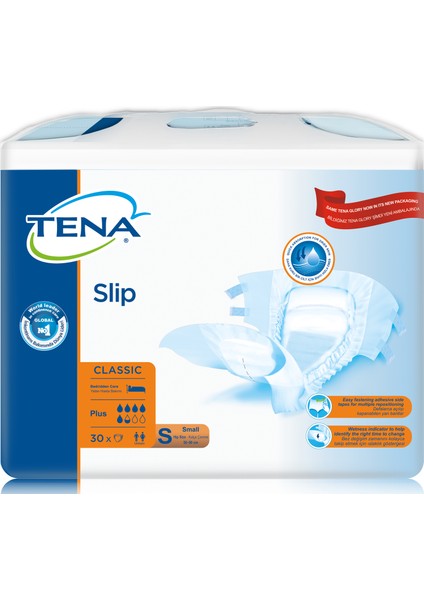 Slip Classic(Pe) Plus Small 30'lu Yetişkin Bezi