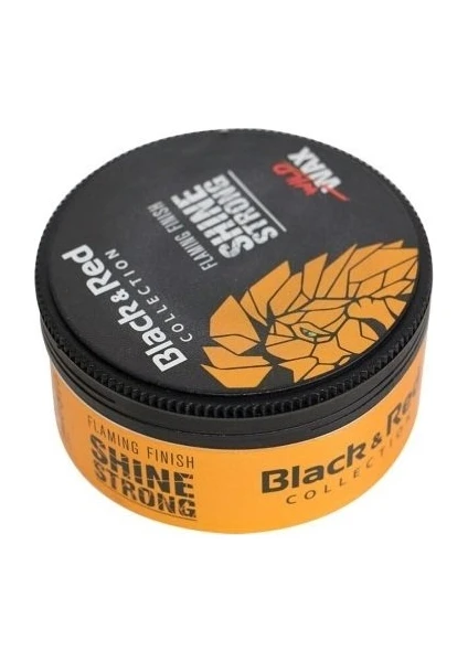 Black & Red Wax Shine Strong Wıld 150 ml