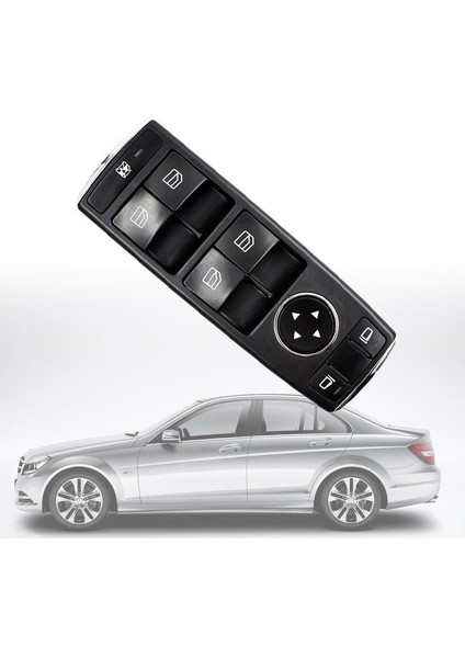 Mercedes W204 C Serisi Sol Dörtlü Cam Düğmesi Anahtarı 2008--2014 fiyatları