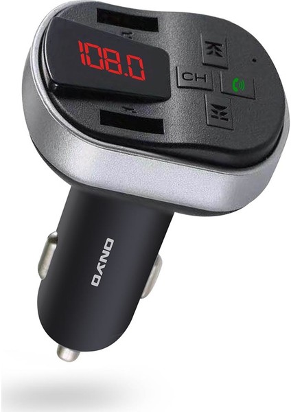 ONY01 Araç Içi Fm Transmitter + Şarj Cihazı