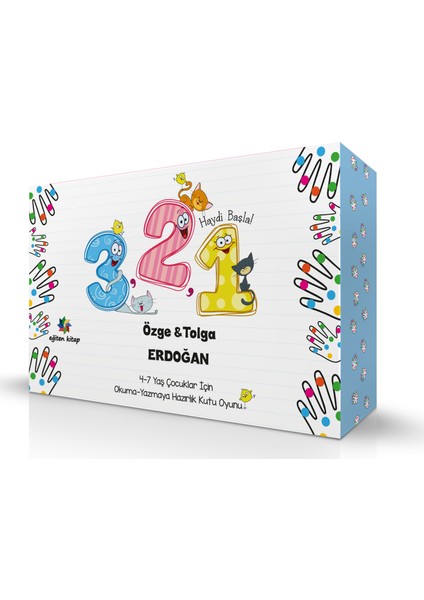 3-2-1 Haydi Başla 4-7 Okumaya Hazırlık Kutu Oyunu