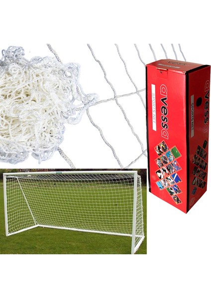 4 Metre Futbol Kale Filesi 4 mm Ip Kalınlığı KR114