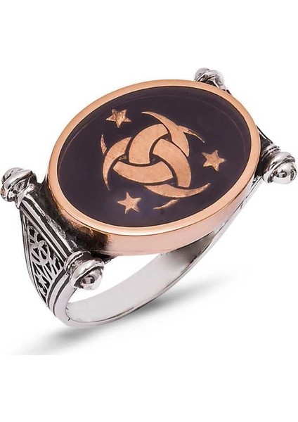 Gümüş Teşkilatı Mahsusa Erkek Yüzük