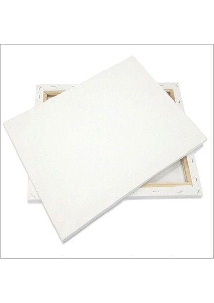 Akrilik Boya + Tuval 25 x 35 cm + Fırça 3'lü + Palet 4'lü Set