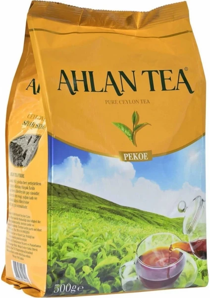 Ahlan Tea Pekoe Kokusuz Seylan Çayı 500 gr