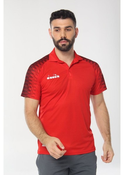 Ritim Kamp Polo T-Shirt Kırmızı