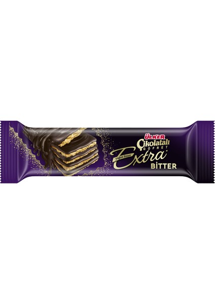Çikolatalı Gofret Extra Bitter Çikolatalı 45 gr