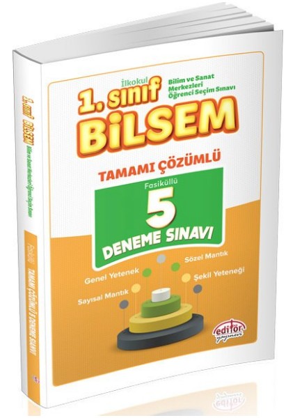 1. Sınıf Bilsem Hazırlık Kitapları Seti 3'lü Set